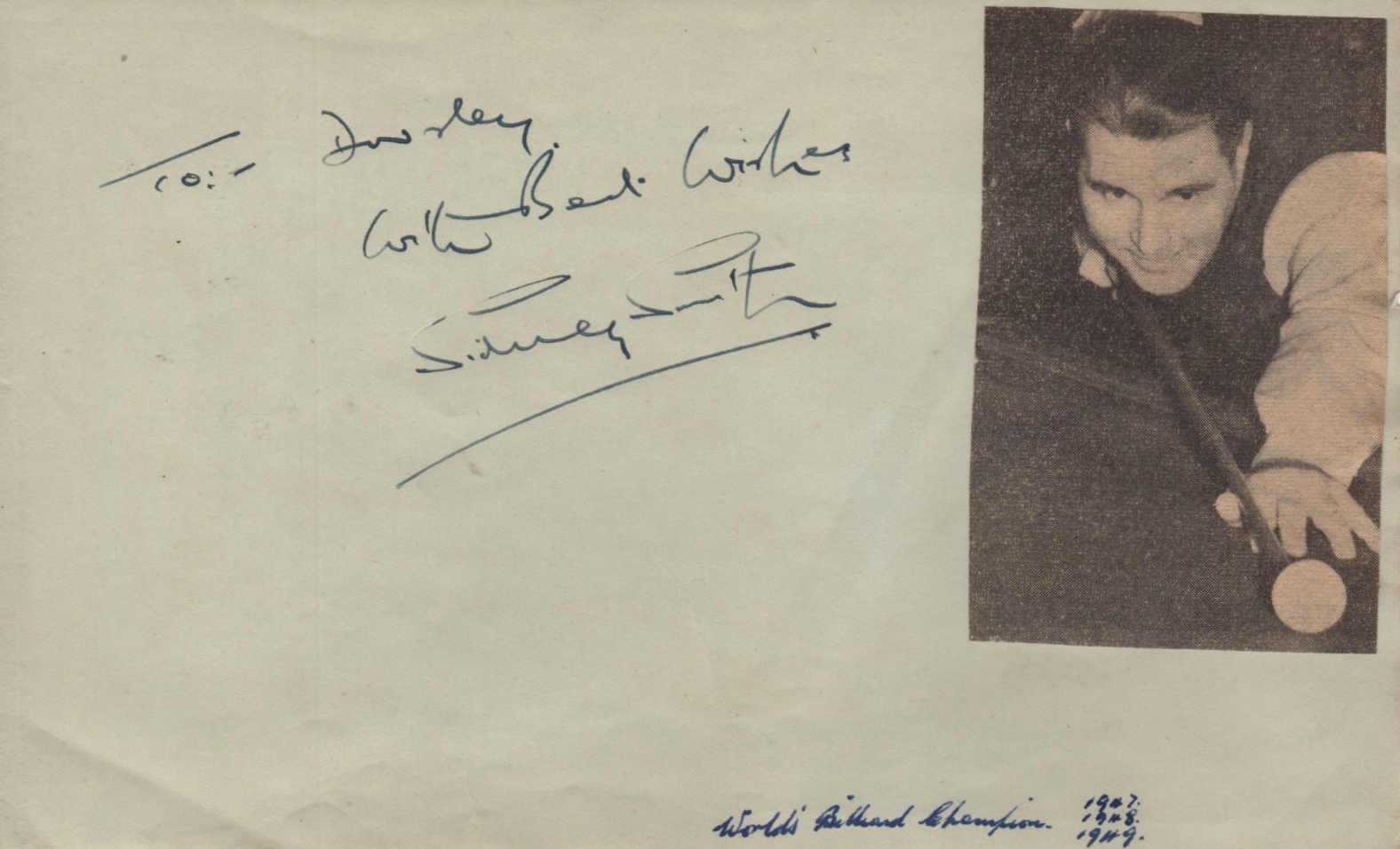 SPORT: Selection of vintage signed album - Image 2 of 11