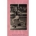 OLYMPICS: Selection of vintage signed al