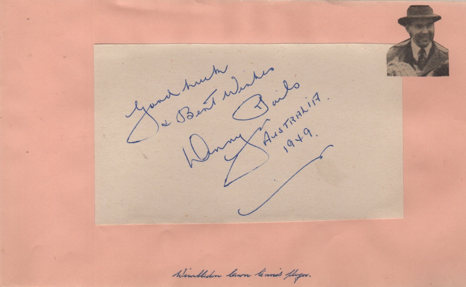 SPORT: Selection of vintage signed album - Image 5 of 11