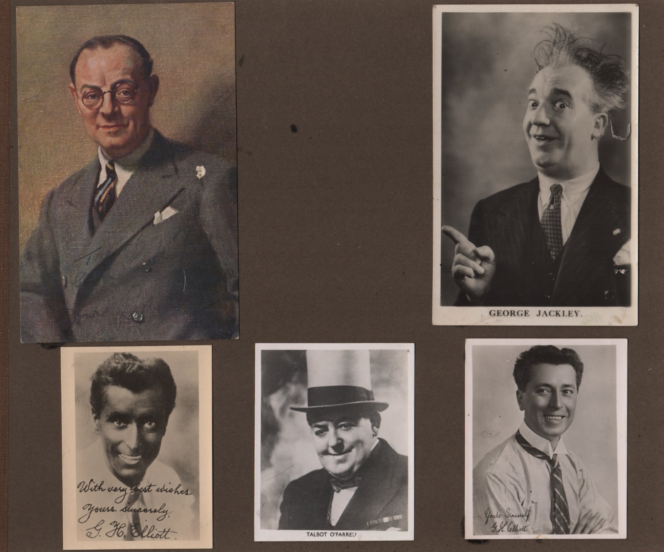 THEATRE: Selection of vintage signed pos - Image 7 of 11