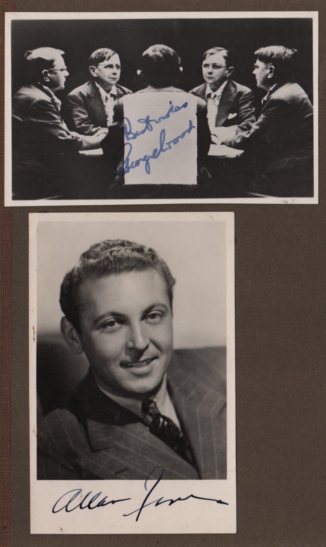 THEATRE: Selection of vintage signed pos - Image 11 of 11