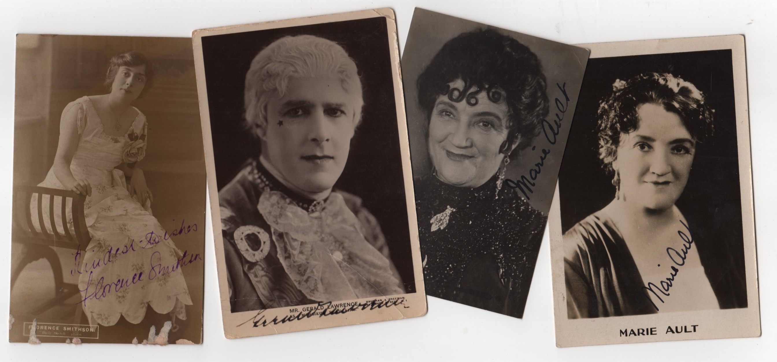 THEATRE: Selection of vintage signed pos - Image 2 of 11