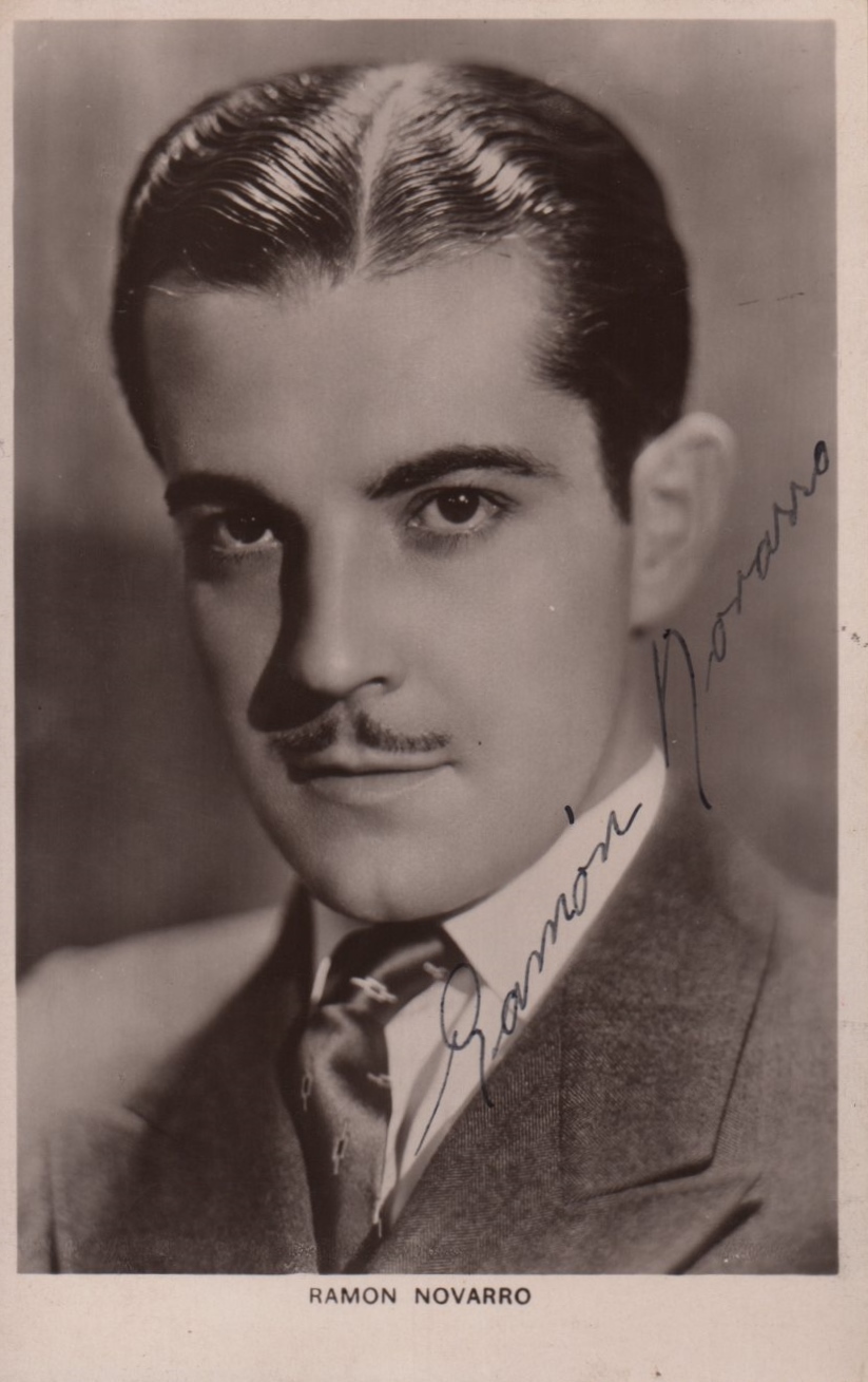 ACTORS: Selection of vintage signed postcard photographs by various film actors including Ramon