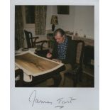 DAMBUSTERS THE: An unusual selection of signed colour 4 x 4 candid Polaroid photographs by various