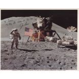 IRWIN JIM: (1930-1991) American Astronaut, Lunar Module pilot of Apollo XV (1971).