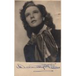 ACADEMY AWARD WINNERS: Small selection of signed cards, T.Ls.S., 8 x 9 ½ photograph (1) etc.