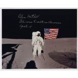 MITCHELL EDGAR: (1930-2016) American Astronaut, Lunar Module Pilot of Apollo XIV (1971).