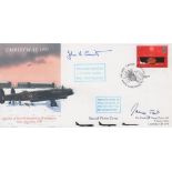 617 SQUADRON: Selection of signed commemorative covers,
