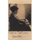 CLASSICAL MUSIC: A good selection of vintage signed postcard photographs and slightly larger,