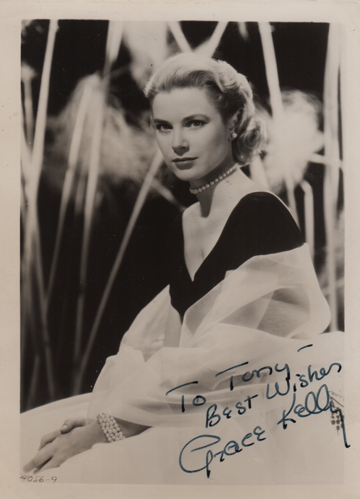 KELLY GRACE: (1929-1982) American Actress, Academy Award winner. Later Princess of Monaco.