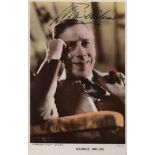 ACADEMY AWARD WINNERS: A good selection of vintage signed postcard photographs and some slightly