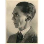 GOEBBELS JOSEPH: (1897-1945) German Poli