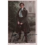 THEATRE: Selection of vintage signed postcard photographs by various Edwardian stage actresses