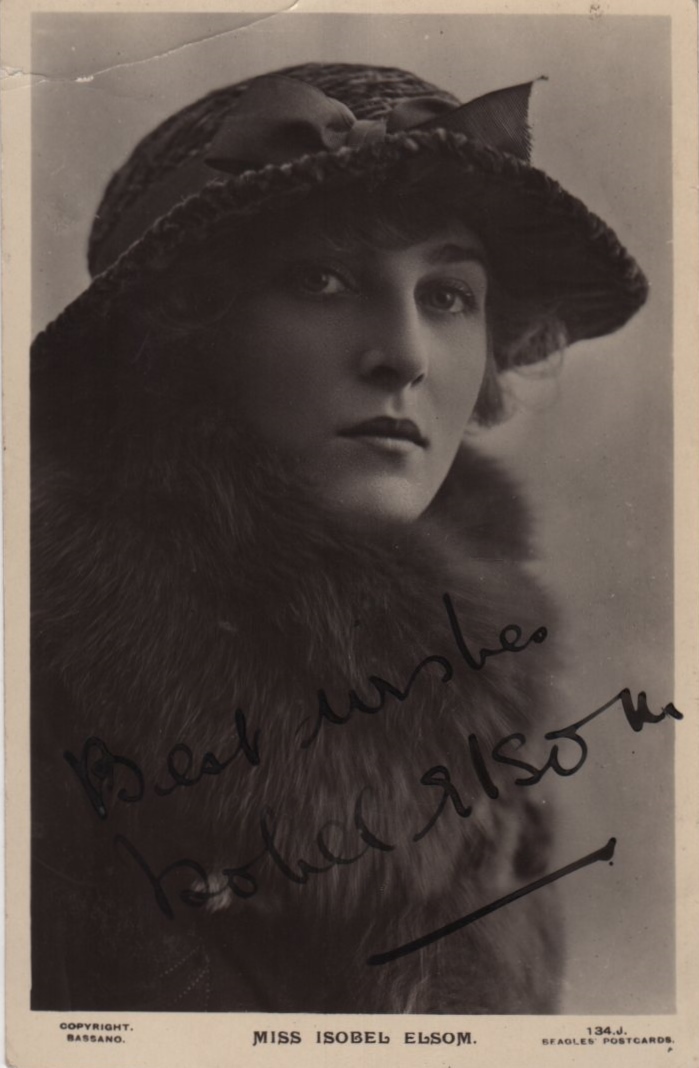 THEATRE: Selection of vintage signed postcard photographs by various Edwardian stage actresses and - Image 7 of 12