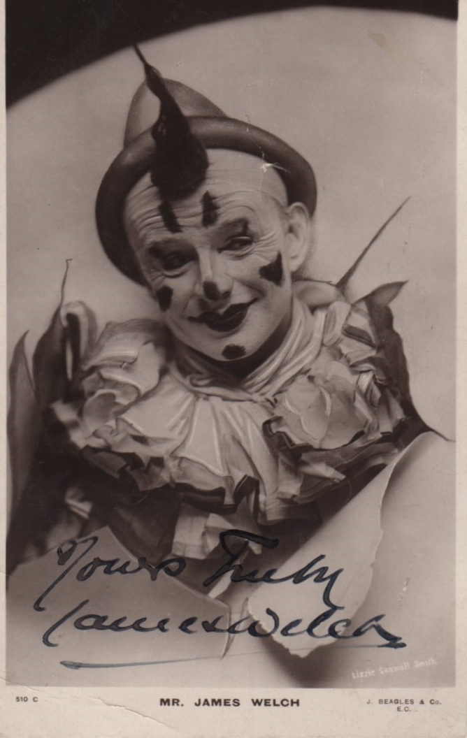 THEATRE: Selection of vintage signed postcard photographs by various Edwardian stage actors, - Image 2 of 12