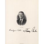 CARTER JIMMY: (1924- ) American President 1977-81. Nobel Peace Prize winner, 2002.