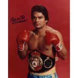 DURAN ROBERTO: (1951- ) Panamanian Boxer, World Lightweight Champion 1972-79,