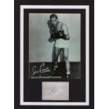 LOUIS JOE: (1914-1981) American Boxer, World Heavyweight Champion 1937-49.