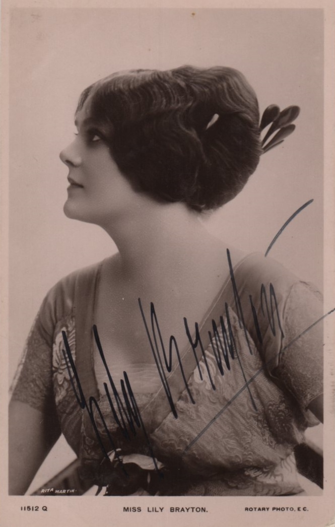 THEATRE: Selection of vintage signed postcard photographs by various Edwardian stage actresses and - Image 10 of 12