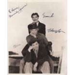 MARX BROTHERS THE: An excellent vintage signed 8 x 10 photograph by all three of the Marx Brothers