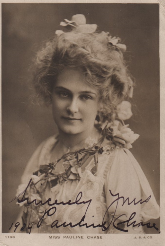 THEATRE: Selection of vintage signed postcard photographs by various Edwardian stage actresses and - Image 2 of 12