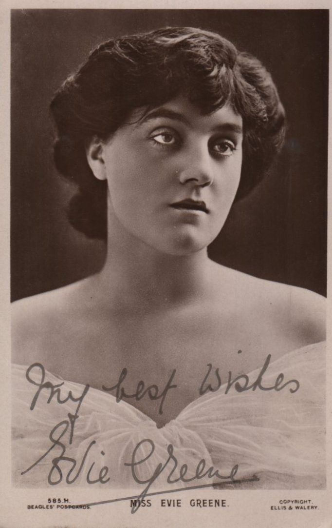 THEATRE: Selection of vintage signed postcard photographs by various Edwardian stage actresses and - Image 6 of 12