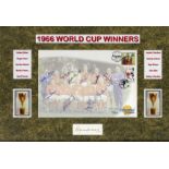 ENGLAND FOOTBALL: A large First Day Cover issued by Autographed Editions to commemorate England's