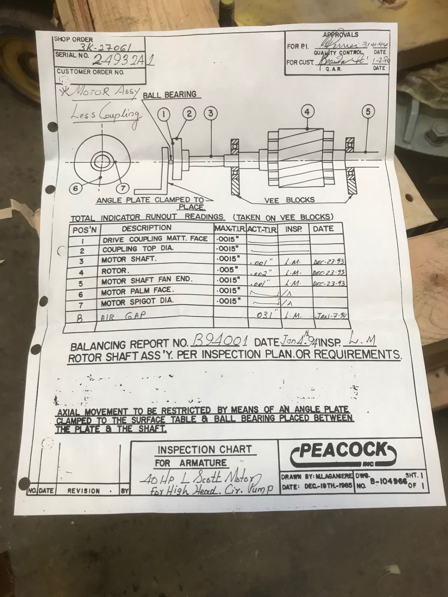 40Hp Laurence Scott Electric Motor - Image 5 of 5