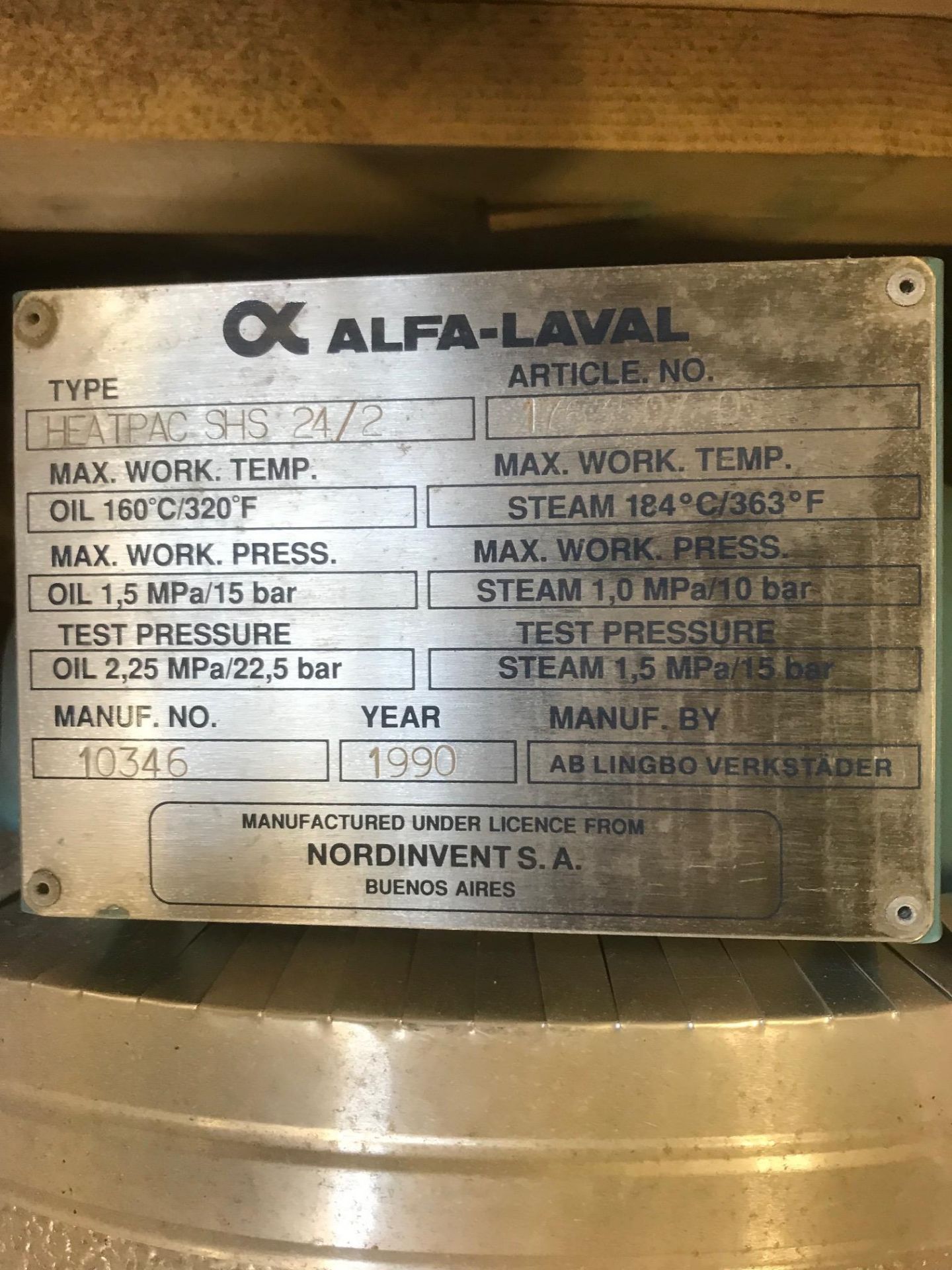 Alfa Laval Heat Pack - Image 3 of 3