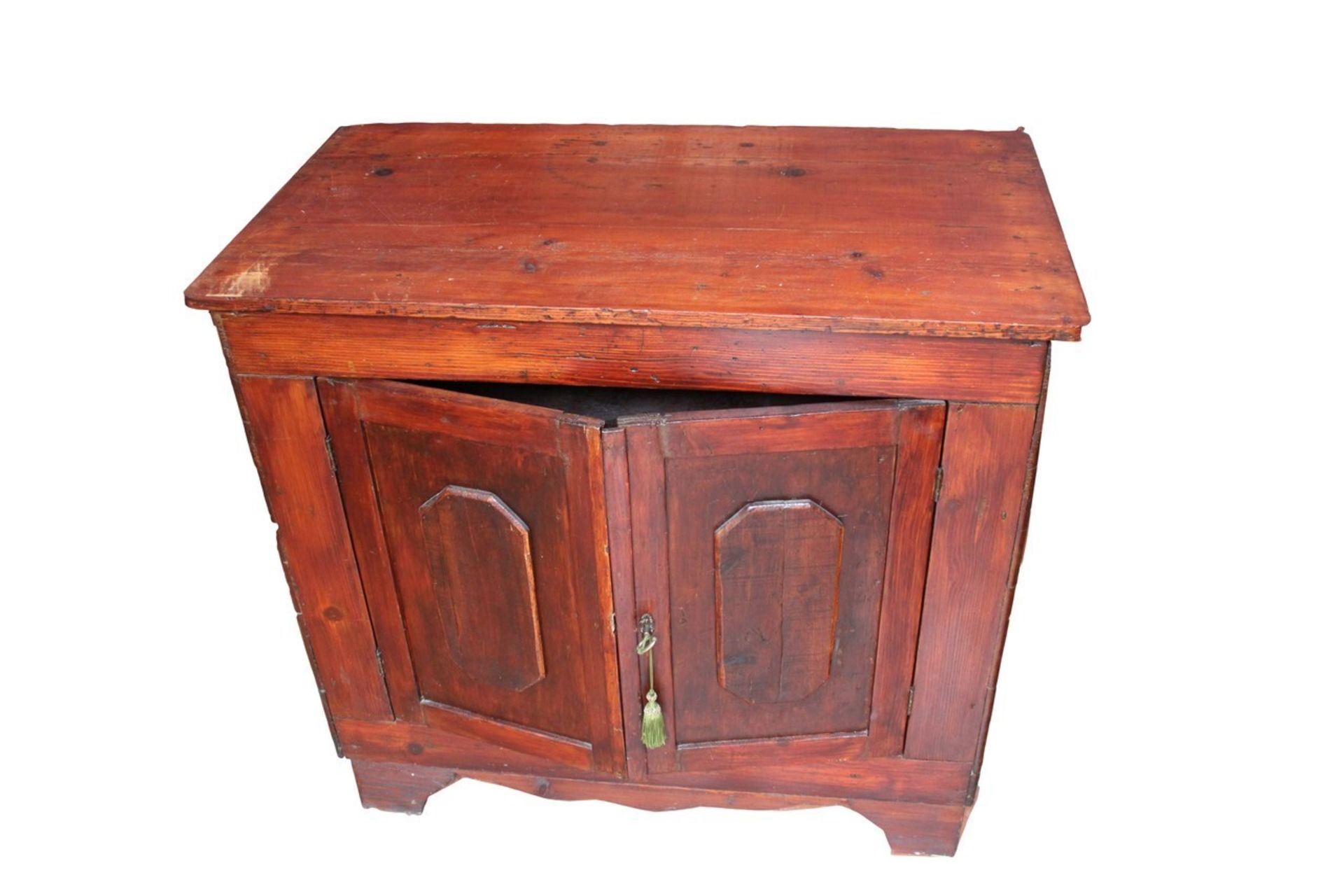 N. 271 (5.512 IVG EREDITA) CREDENZA A DUE ANTE E UN CASSETTO, CM. 100X55XH93