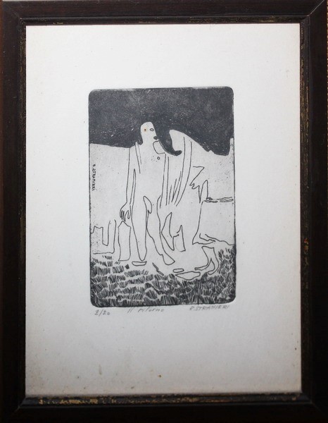 Nudo, il ritorno, grafica 2/20 , R. Stranieri, cm.16x22