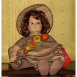 Bambola in panno lenci, della Lenci, con garanzia, n. CE170, n. 975954