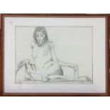 Nudo, disegno a matita, cm. 30x20 (5.512 IVG EREDITA / 195)