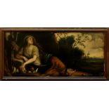 Maria Maddalena, olio su tela, fine'600 primi'700, cm. 102x48