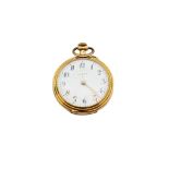 Orologio da taschino in oro 18Kt. Marca Leroy