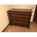 4-DRAWER CHEST OF DRAWERS