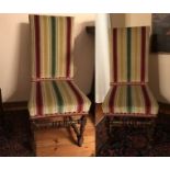 PAIR OF 17TH CENTURY CHAIRS