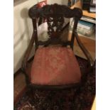 19TH CENTURY GENOESE ARMCHAIR