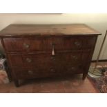 18TH CENTURY 3-DRAWER CHEST OF DRAWERS, FROM EMILIA ROMAGNA