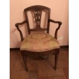 NEOCLASSICAL SMALL ARMCHAIR