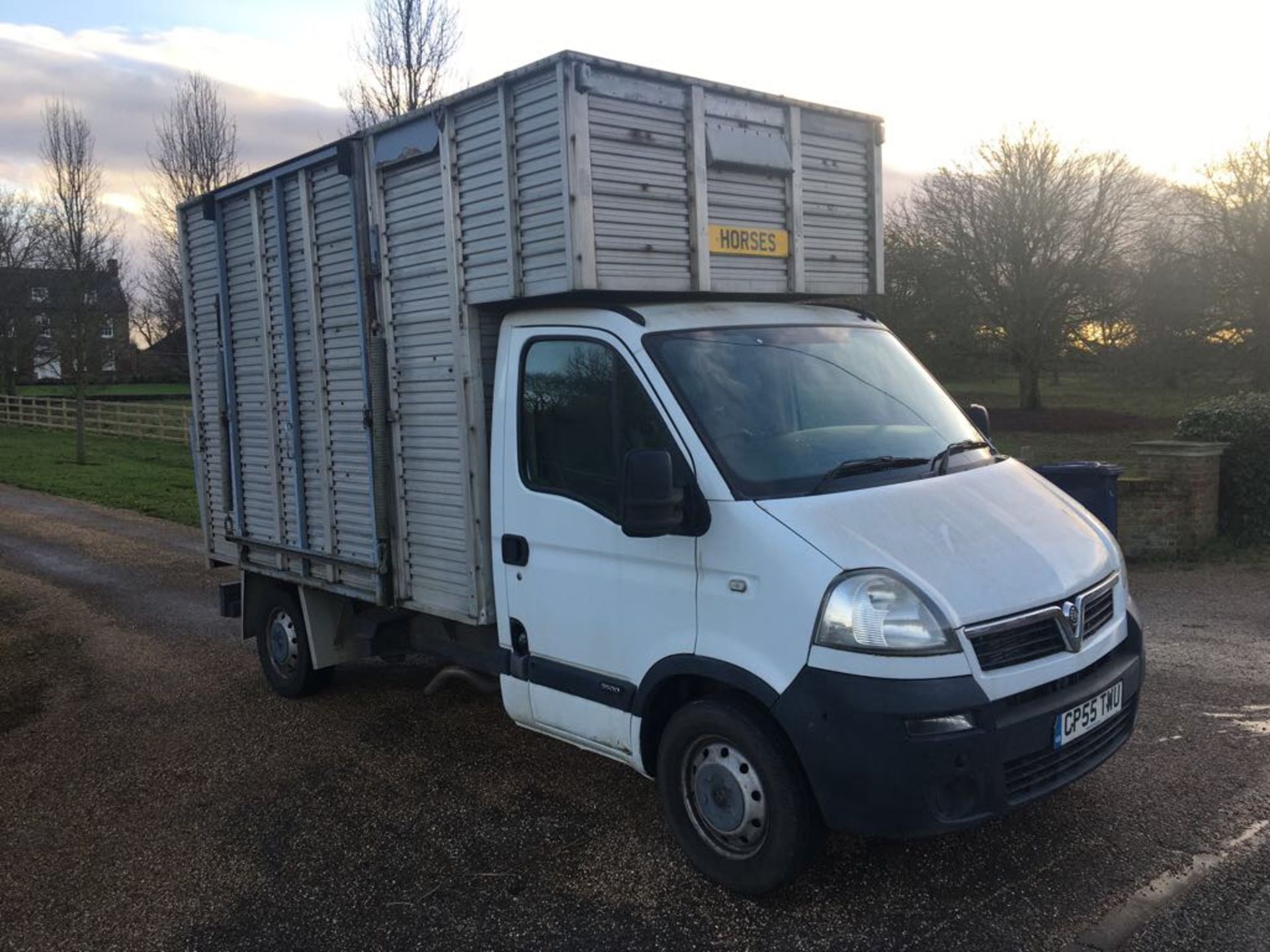 2005 VAUXHALL MOVANO 3500 CDTI MWB HORSE BOX