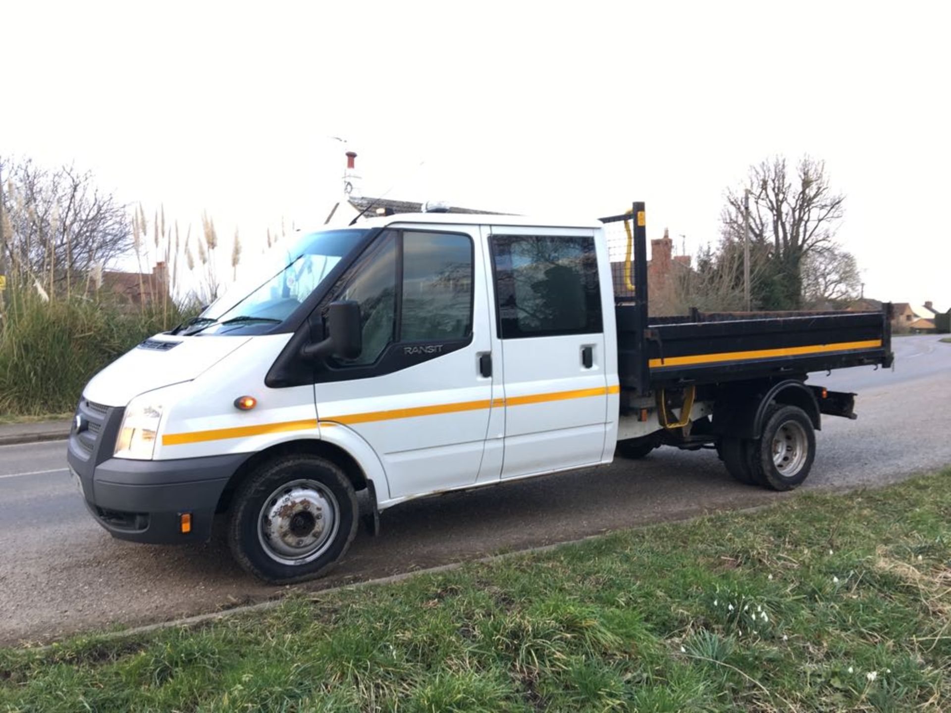 2014 FORD TRANSIT DOUBLE CAB TIPPER - Image 6 of 21