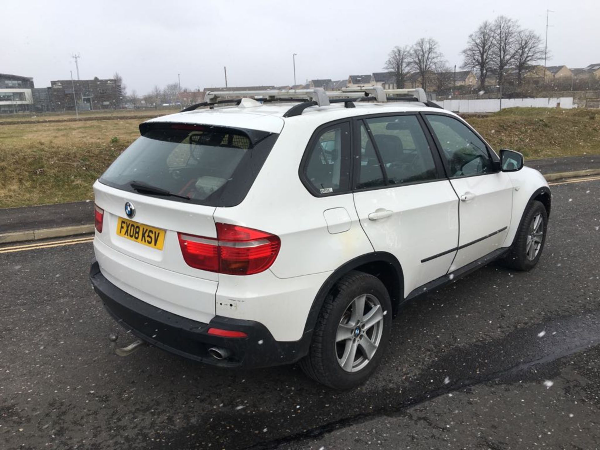 2008 BMW X5 AC AUTOMATIC WHITE - Image 5 of 17