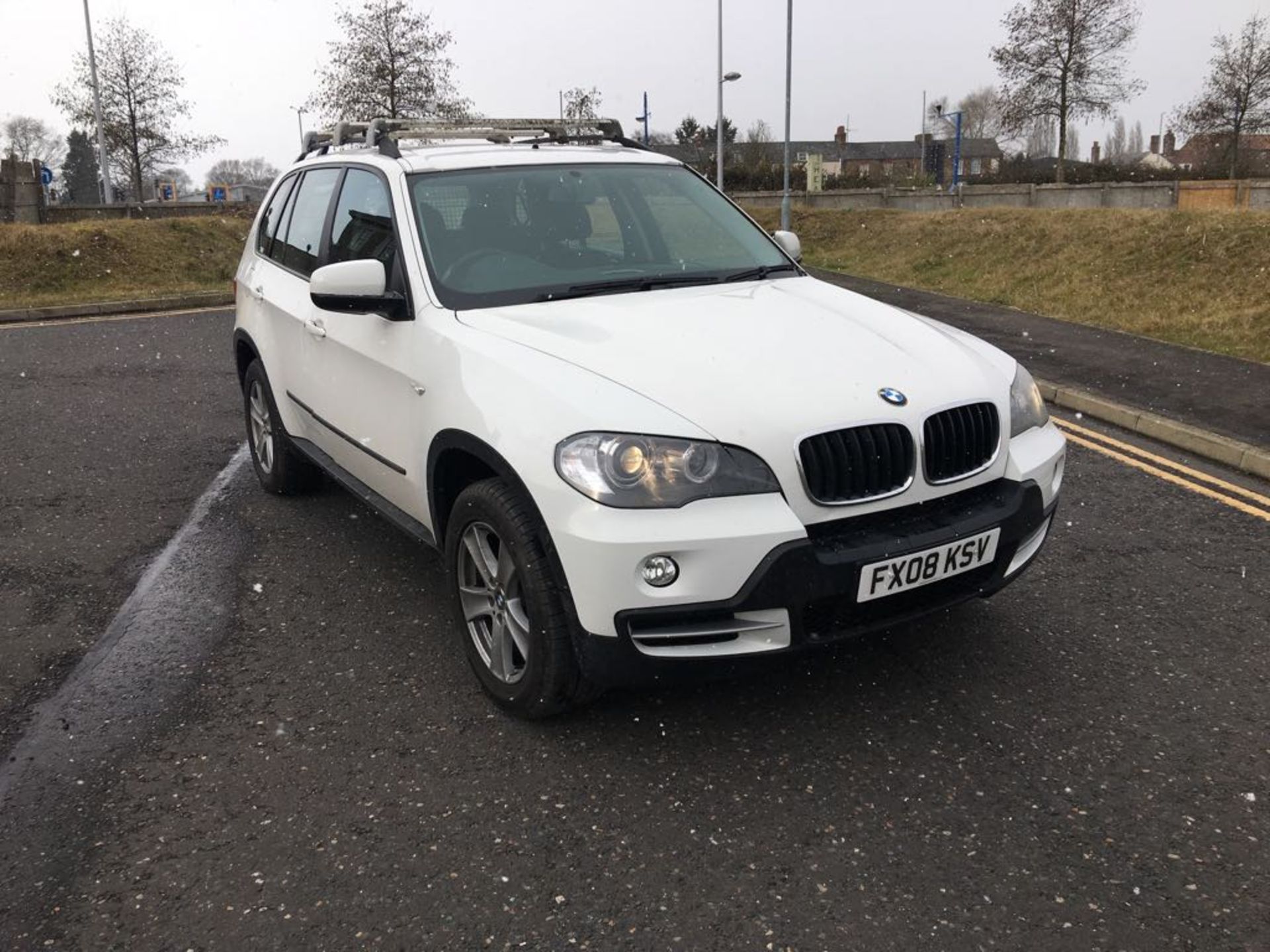 2008 BMW X5 AC AUTOMATIC WHITE