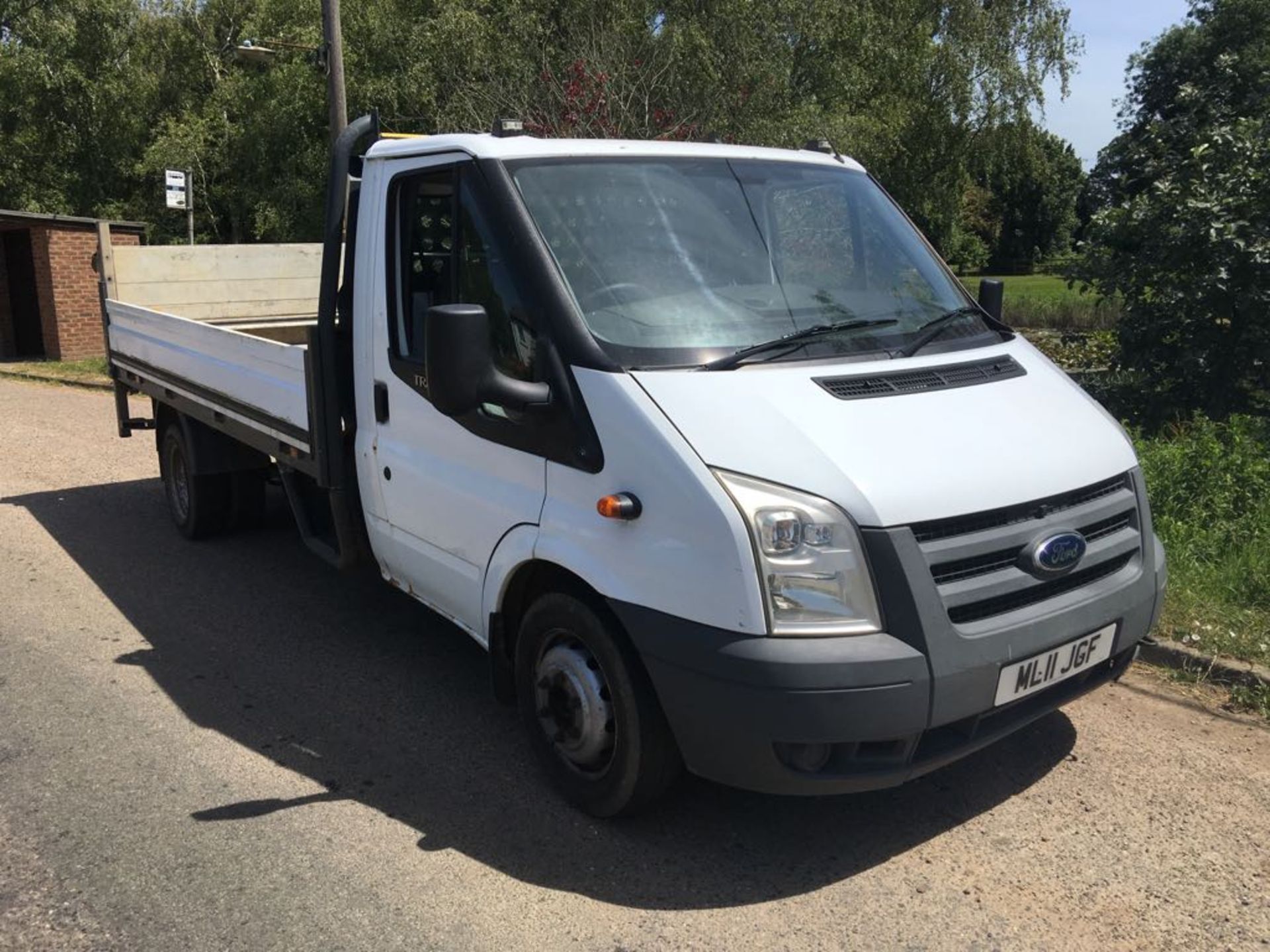 2011 FORD TRANSIT 115 350L DROPSIDE LORRY **NO VAT ON HAMMER PRICE**