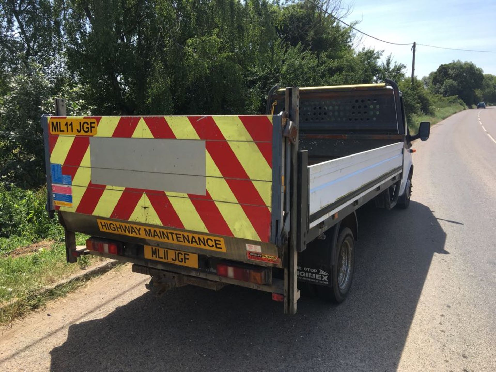 2011 FORD TRANSIT 115 350L DROPSIDE LORRY **NO VAT ON HAMMER PRICE** - Image 5 of 16