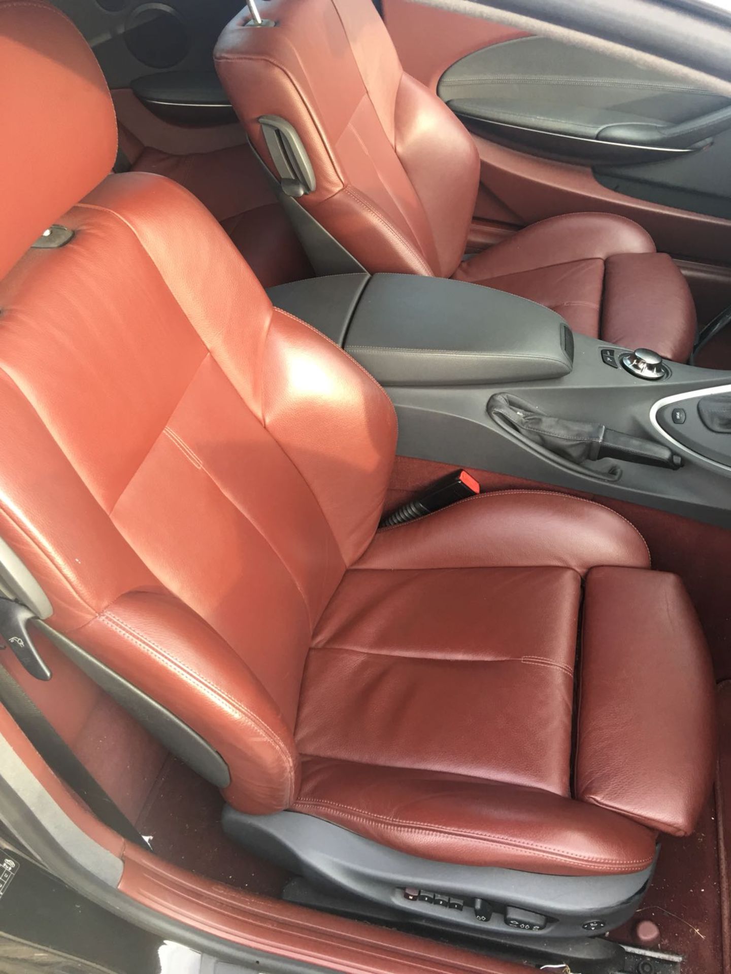 2005 BMW 645 CI COUPE **RED LEATHER** - Image 9 of 19