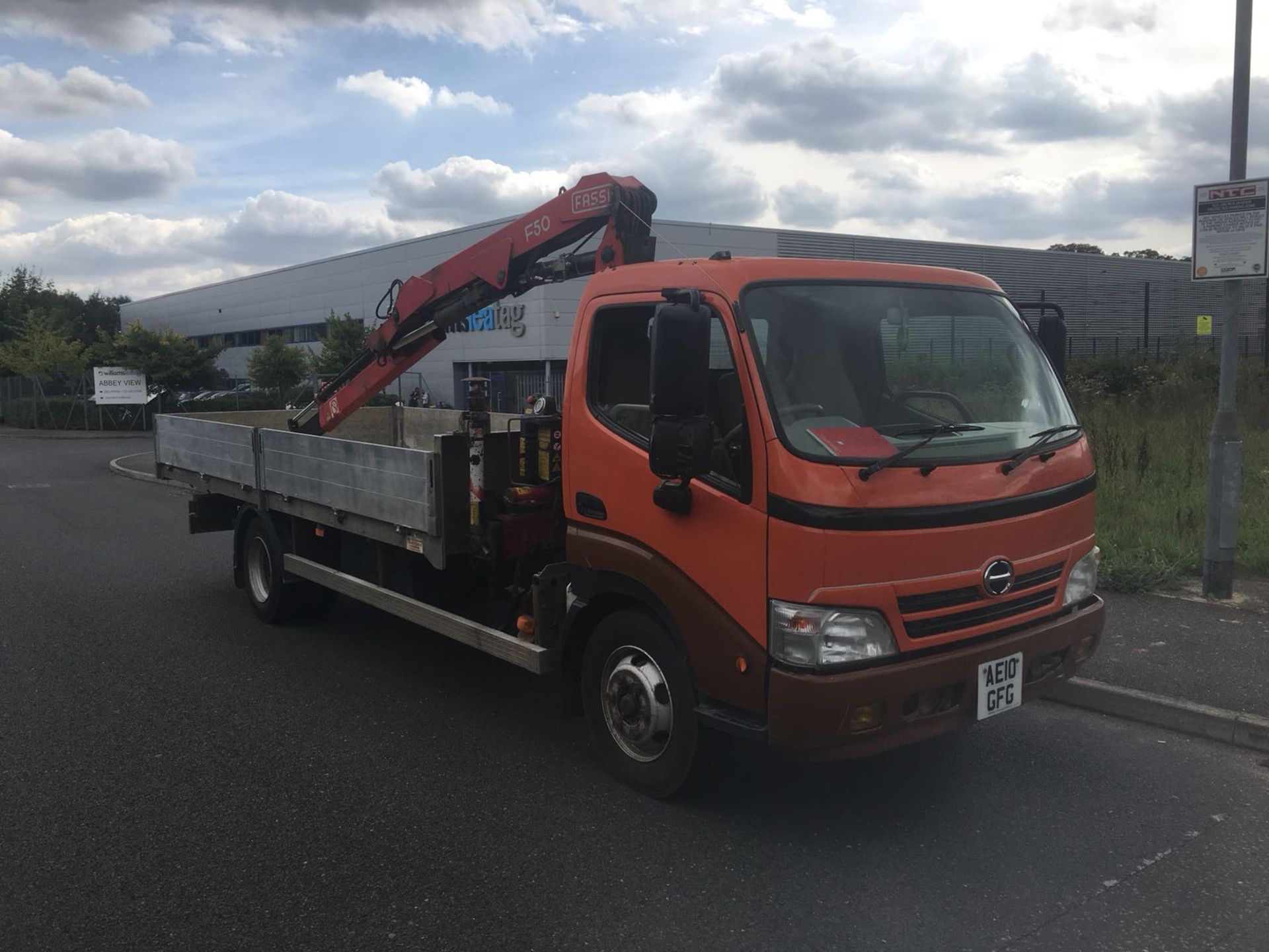 2010 HINO 300 SERIES **HIAB**