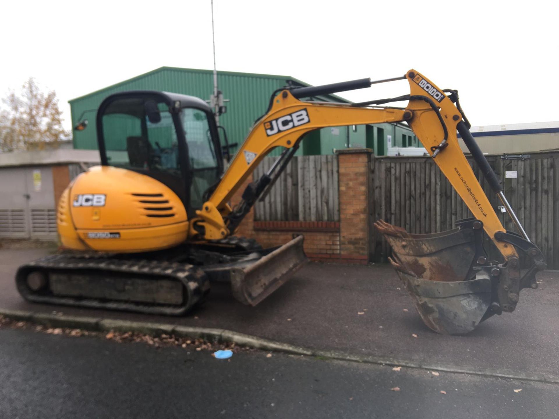 2011 JCB 8050RTS **NO VAT ON HAMMER PRICE**