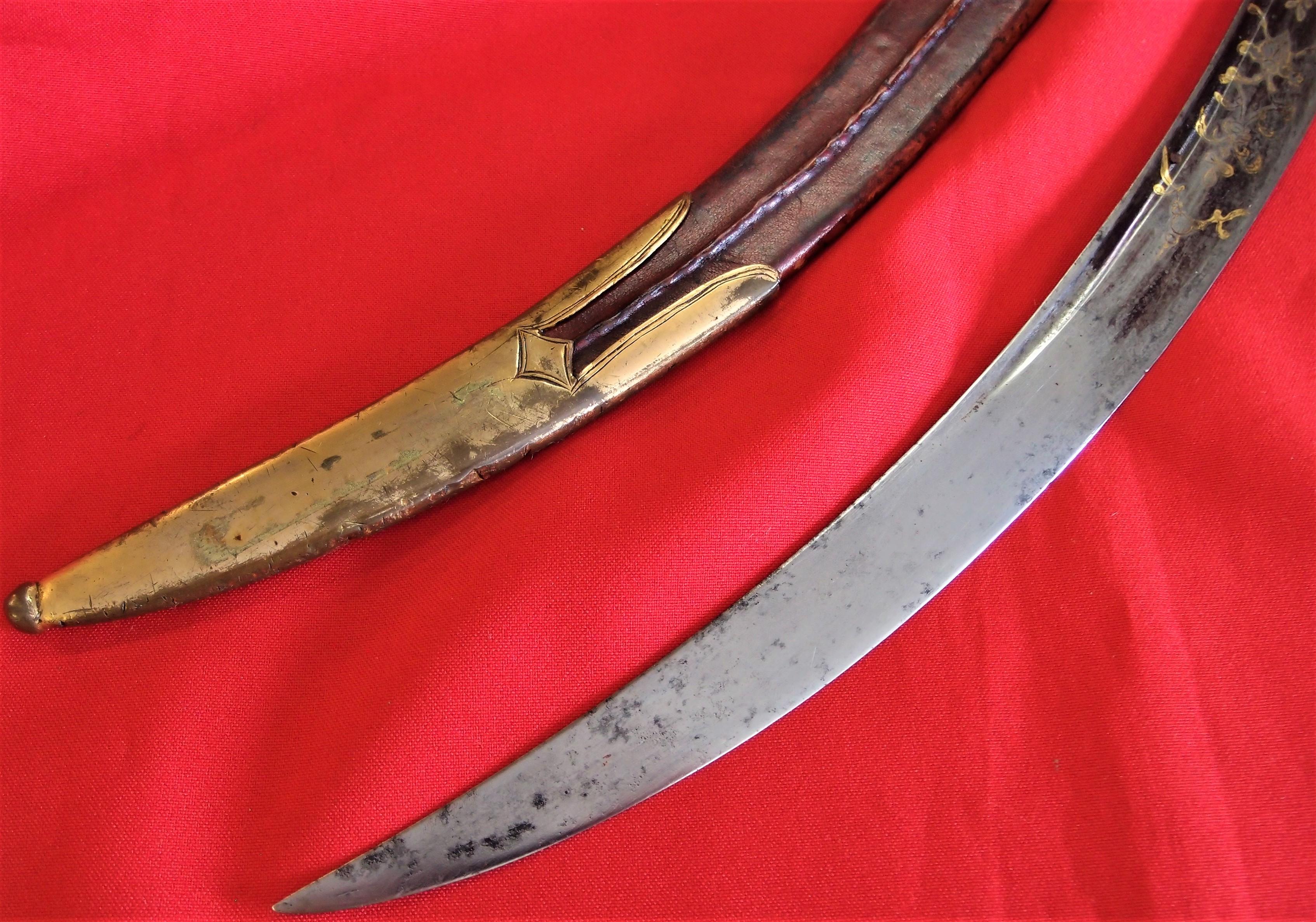 C.1805 Royal Navy Midshipman’s dirk & scabbard, Napoleonic War era - Image 9 of 10